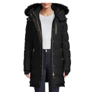 Moose Knuckles Watershed Fox Fur Trim Parka